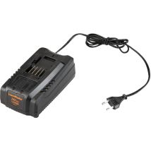Lawnmaster – Caricabatterie 518560 per tosaerba – Tecnologia batteria: Li-ion, Capacità: 2Ah, Tensione: 18V