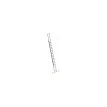 Layher - Escalera de aluminio con cable de 2 piezas extraíble incl