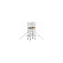 Layher - Andamio rodante unipersonal SoloTower dimensiones de la