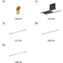 Layher Nachrüstset P2 Für Gerüst Uni Leicht 1403.203