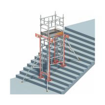 Layher Solotower Erweiterung Treppen-kit Typ3 Mit 2 Durchgängen Und Einhängeleiter
