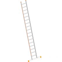 Layher Topic 1042 Stufenanlegeleiter Mit Quertraverse 17 Stufen