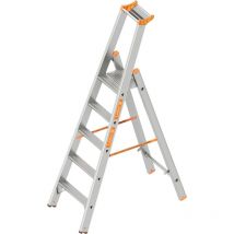 Le To - Stufen - Stehleiter einseitig 5 Stufen - Layher