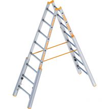 Layher Topic 1061 Treppenstehleiter 2x8 Sprossen