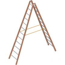 Layher Verbundstehleiter 1028 12 Sprossen