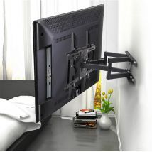 Heavy Duty tv Wall Bracket Mount Double Cantilever Arms for 32 40 43 47 50 55 56 inch