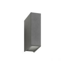 Up & down applique murale led 420LM 42494 W 2 X led graphite fonte d'aluminium verre flotté 5020 - LCD