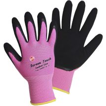 L+d - Leipold Doehle Screen Touch 149061-8 Latex Gants Tricotés Fins Taille: 8 Cat I 1 Paire(s)