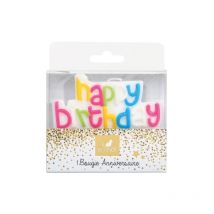 Le Chat - bougie plaque happy birthday sur pic denis et fils 01264799