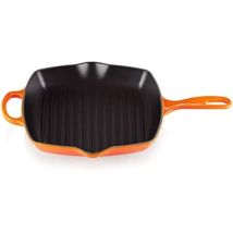 Skillet Square Grill De Ghisa, 26 Cm, Volcanic, 20183260900422 - Le Creuset