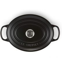Bräter oval sig 27 cm schwarz - Le Creuset