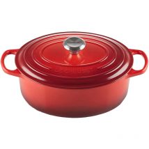 Bräter oval sig 29 cm kirschrot - Le Creuset