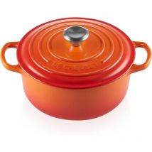 Signature Bräter rund 20 cm ofenrot - Le Creuset