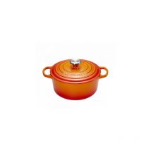 Le Creuset - 21177260902430 - Orange - Vitrocéramique - Gaz - Induction - Plaque étanche - Fonte - Orange - 26 cm