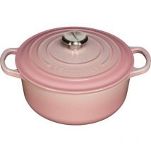 Signature Gusseisen- Braeter rund 20cm shellpink - Le Creuset