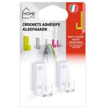 Crochet adhésif home fix cristal pm bl2 - HOME FIX