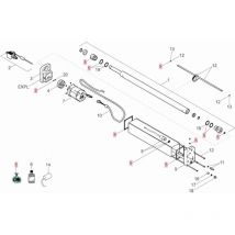 Le kit de joints J275 contient 21 pièces de rechange d'origine Faac