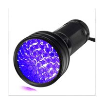 Lucky-88 - le Lampe torche uv lumière noire, 51 led lumière noire portable, détecteur 395 nm pour urine d'animaux, taches, punaises de lit et