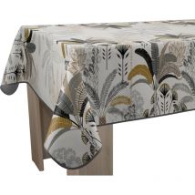 Tovaglia antimacchia con palme, rettangolare, 150 x 300 cm - Le Linge De Jules
