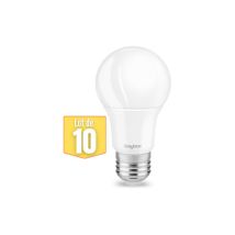 Le Lot De 10 Ampoules Led A60 9w (eq. 60w) E27 6500k