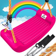 Set de balançoire pour enfants - Ink. Accessoires siège de balançoire planche de balançoire jardin extérieur intérieur pour enfants à balancer en