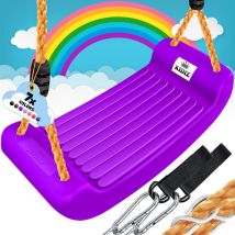Balançoire Set de balançoire pour enfants - Ink. Accessoires siège de balançoire planche de balançoire jardin extérieur intérieur pour enfants à