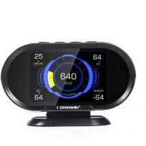 Largeight - Le nouveau scanner de défauts de voiture KW206 de konnwei + affichage tête haute deux-en-un