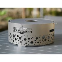 Flamino – Brasero de table Petit Brasichic – 39,5 cm – Aluminium thermolaqué, Acier, 8 kg – Jardin piscine
