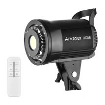 Lifcausal Lampe led portable Andoer LM60Bi 135W - Éclairage studio/vidéo continu réglable 3000K-5600K avec monture Bowens et télécommande pour