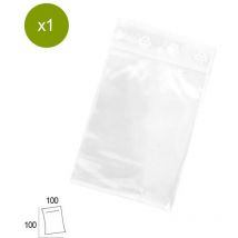 Sachet Zip 100x100mm 50μ