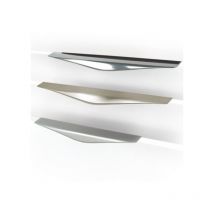 Estamp - Poignée Lips 6781 - talla Nickelé brossé. 320x45x21mm. Entraxe 224mm.