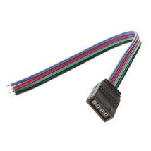 Connecteur avec raccord femelle pour ruban rgb 12V
