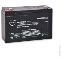 NX - Batterie lead crystal 3-CNFJ-12 6V 12Ah F6.35
