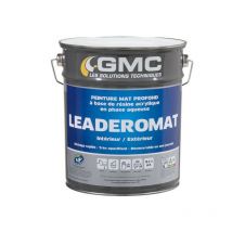 Leaderomat blanc 4L -La solution pour une finition mat profond. Idéal décoration d'intérieur GMC