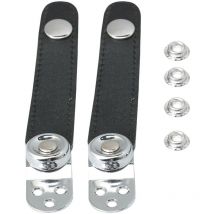 Leather Accordion Bellows Straps with 4 Buckle for Accordion Fixation