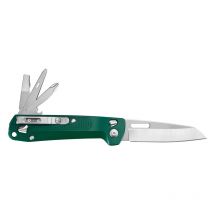 STE-832894 Coltello multiuso Free K2 de high-end de bordo liscio con 8 funzioni integrate lama de acciaio inox 420HC de 8,4 cm e manico de alluminio