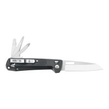 Leatherman - K4 Coltello tascabile (grigio) K4 in acciaio inox (grigio)