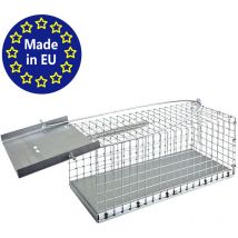 Petigi - Lebendfalle Tierfalle Mäusefalle Mausefalle Rattenfalle Drahtfalle Maus Ratte Mäuse Maeuse Ratten Stabil Falle Umsiedeln Lebend Robust 27 x