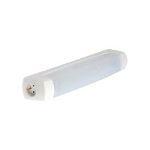 055314 Lampada Da Parete Diffusore Con Tubo Led 7w Con Attacco 2p+t - Bianco - L'Ebenoid