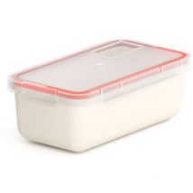 6090/9 Lebensmittelbehälter Rechteckige Box 0,75 l durchsichtig - Valira