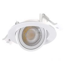 Lecco Blanc Spot encastré 6W, 662-724Lm, dimmable, cct 2700-3000-4000K - S0270690D Solum