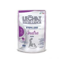 Lechat Excellence Bocconcini in busta 100gr - Sterilizzato, Anatra