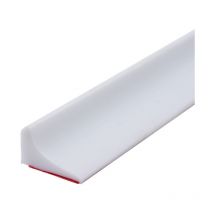 100CM Barriere De Douche Silicone,Barre De Seuil De Douche Anti Débordement Autocollant,Barrage Eau Douche,Seuil Douche Barrage D'eau,Barrière De