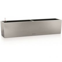 LECHUZA BALCONERA Steel 80 Komplettset perlgrau satiniert