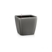 Lechuza - Pflanzgefäße quadro ls 50 Anthrazit metallic All-in-One