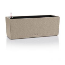 Vaso da interno e esterno balconera Stone 50 cm - Beige Sabbia - Beige Sabbia