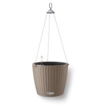 Vaso da interno e esterno nido Cottage 35 cm - Marrone Sabbia - Marrone Sabbia