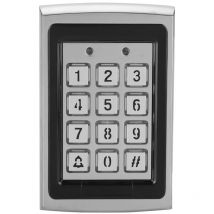 Lecteur de carte rfid en métal 125KHz, mot de passe, clavier de contrle d'accès de porte avec rétro-éclairage