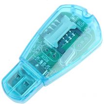 ZY - Jeffergarden Ausla Lecteur de Carte, Téléphone Portable usb Lecteur de Carte sim Standard Copie Cloner Writer Sauvegarde sms gsm/cdma + cd