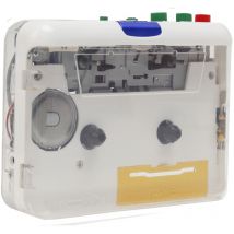 Lecteur de cassettes m P3 interface type-c Lecteur de cassettes Walkman, lecteur de cassettes classique convertisseur Lecteur de cassettes MP3 blanc